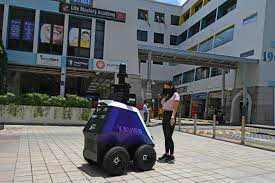 Robots now patrol the streets in Singapore for 'undesirable' behaviors