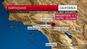 Powerful earthquake strikes california 03:40. Shallow Magnitude 4 5 Earthquake Strikes Rain Soaked Southern California Landslides Reported The Weather Channel Articles From The Weather Channel Weather Com