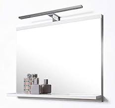 Le migliori offerte per specchio per bagno con mensola e 3 luci sono su ebay confronta prezzi e caratteristiche di prodotti nuovi e usati molti articoli con consegna gratis! Domtech Specchio A Parete Da Bagno Con Mensola Con Illuminazione Led Bianco Amazon It Casa E Cucina