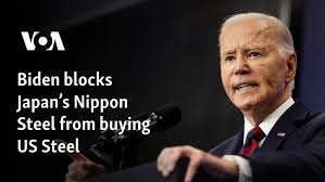 Biden blocks Japan's Nippon Steel from ...