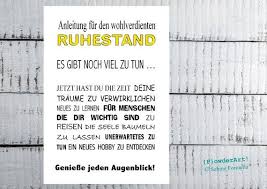 Ab 11 95 Euro Druck Anleitung Fur Den Wohlverdienten Ruhestand In Beige Grun Geschenk Zur Pensionierung Pensionierung