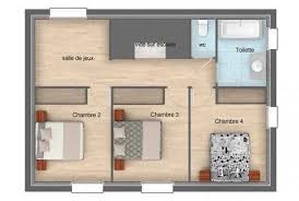Maison familiale m² une grande demeure de quatre chambres et un bureau d'une surface habitable totale de plus de m², réalisée dans le parisis par maisons constructeur : Plan De Maison A 4 Chambres Selection De 8 Plans De Constructeurs
