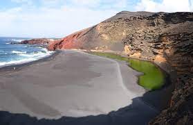 Lac Vert A Lanzarote Plages Mer El Golfo Lanzarote Routard Com