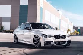 Bmw 3 Series 340i F30 White With Vmr V802 Aftermarket Wheels Wheel Frontbmw 3 Series 340i F30 White With Vmr V802 Aftermarket Wheels Bmw Mobil Sport Mobil