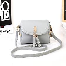 Model tas wanita sangat beragam. Tas Import 12712 Grey Jalan Elegan Simple Murah Wanita Slempang Modis Elevenia