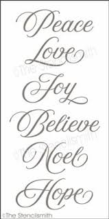 4791 Peace Love Joy Christmas Words Peace And Love Lettering Alphabet