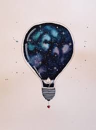 Zum einen gibt es die wasserlösliche, aber nicht deckende aquarellfarbe, bei der gummiarabikum als bindemittel eingesetzt wird. Aquarell Watercolor Lightbulb Galaxy Galaxie Gluhbirne Galaxie Aquarell Aquarell Wasserfarben Bilder