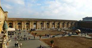 Vatican Museum Pigna Courtyard Architecture History Vatican Museums Renaissance Gardens