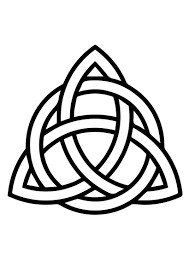 Celtic Triquetra Circle Interlaced Coloring Page Free Printable Coloring Pages Celtic Symbols Celtic Knot Tattoo Celtic Tattoos