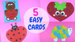 Valentine's day is coming up, so we thought we show you how to make a super. Easy Kids Valentines Day Card Craft Paper Crafts For Kids Youtube