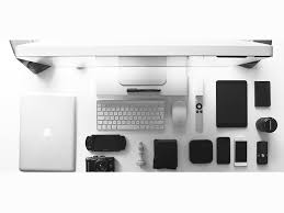 My Workplace From Top View Top View Mobile Design Design
