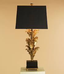 Black And Gold Table Lamp Shade Currey And Company 6121 Renaissance 1 Light Table Lamp Black And Gold Leaf Finish And A Black Linen Shade With Gold Li Lamp Table Lamp Rectangular Lamp Shades