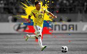 Juan fernando quintero paniagua (spanish pronunciation: Download Wallpapers Juan Quintero 4k Colombia National Football Team Art Splashes Of Paint Grunge Art Colombian Footballer Forward Creative Art Colombia Football Juan Fernando Quintero Paniagua For Desktop Free Pictures For Desktop
