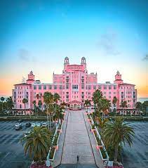 The Don Cesar Hotel In St Petersburg Florida Aka The Pink Palace I Must See This I Must Stay Here 3400 Pink Hotel Places To Go Florida Travel