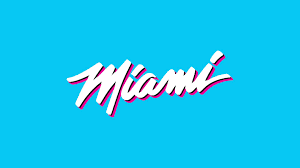 The new miami heat alternate jerseys have some outrun feel to them. Miami Heat Vice Wallpapers Wallpaper Cave