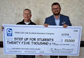 The company has an a.m. Globe Life Makes 25 000 Contribution To Step Up For Students Scholarship Program Step Up For Students Blog