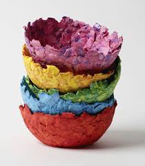 Dip one piece of newspaper at. Using These Step By Step Directions Tips And Advice Discover How Easy It Is To Create Amazing Paper Paper Mache Bowls Paper Mache Paste Paper Mache Projects
