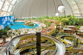 Under The Dome The World S Largest Indoor Beach Right In The Middle Of The German Countryside Indoor Waterpark Water Park Tropical Islands Resort