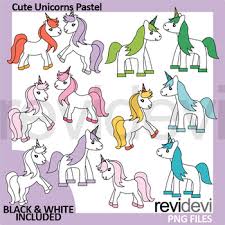 You can use them for free. Unicorn Clipart Cute Unicorns Pastel Colors Clip Art By Revidevi