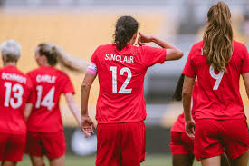 Canada striker christine sinclair has beaten the goalscoring record in men's and women's international football. Rhodes As Christine Sinclair Reaches 300 Caps She Is As Important To Canwnt As Ever Canadian Premier League