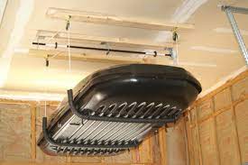 Diy overhead garage storage pulley system. Diy Garage Ceiling Storage Pulleys Novocom Top