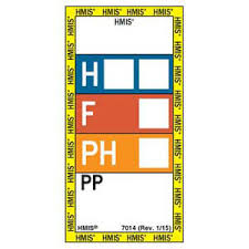 An older style hmis® label is shown below on the left. Hmis Labels Markings And Stickers For Hazcom Compliance
