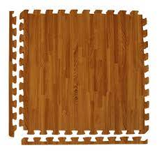 Greatmats Wood Grain Reversible Dark Wood Tan 24 In X 24 In X 0 5 In Foam Interlocking Floor Tile Case Of 25 Woodgrainrevdw25 The Home Depot Foam Floor Tiles Foam Tiles Foam Flooring
