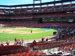 Busch Stadium View From Left Field Box 163 Vivid Seats