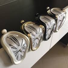 Melting watch, from can you imagine. The Persistence Of Memory Melting Clock