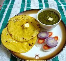 Makki Ki Roti Sarson Ka Saag Indian Food Recipes Vegetarian Indian Food Recipes Food Snapchat