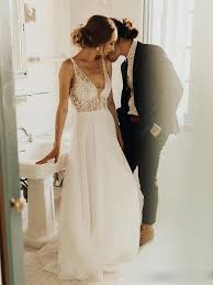 Maybe you would like to learn more about one of these? Boho Beach Wedding Dresses With Luxury Wedding Bridal Gowns Brautkleid Gunstig Hochzeitskleid Spitze Hochzeitskleid Lang