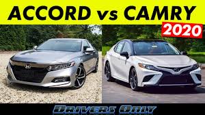 The camry and corolla are toyota's bread and butter, but which one of these sedans is right for you? 2020 Honda Accord Vs 2020 Toyota Camry Youtube