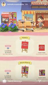Animal Crossing Redbox Design Code Animal Crossing Design Custom Design