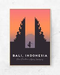 Bali Temple Indonesia Pura Penataran Agung Lempuyang Travel Poster Art Print By Lyman Creati Abstract Art Wallpaper Posters Art Prints Vintage Travel Posters