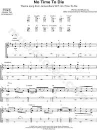 Adventure time (final song) ukulele tutorial. Feng E No Time To Die Ukulele Tab In E Minor Download Print Sku Mn0207782