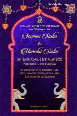 Indian weddings are grand celebrations. Gif Invitation Maker For Wedding Birthday Parties And Events Customize A Gif From Templates Seemymarriage