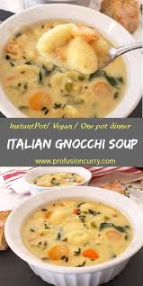 Creamy Gnocchi Soup Recipe Instant Pot Recipe Gnocchi Recipes Soup Gnocchi Soup Vegan Soup Recipes