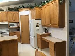 A great and easy way to update the 80's oak cabinets themselves is to update your hardware! How Do I Update My Regal Oak Kitchen Hometalk