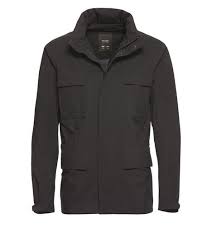 Black Waterproof Field Jacket Jackets Suits Coats Menswear