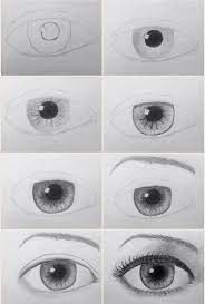 Drawing eyes can be a challenge because the proportions and shapes of the eye are so unique. Drawing Eyes Tutorial Realistic How To Draw An Eye Female Woman Eye Step By Step Easy And Quick Eye Drawing Eye Drawing Tutorials Realistic Drawings