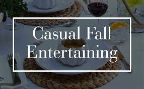 Fall entertaining recipes butternut squash and carmelized onion galette. Casual Fall Entertaining Pottery Barn