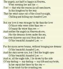 Apa critique paper example formatted in apa style. Analysis Of Poem Annabel Lee By Edgar Allan Poe Owlcation