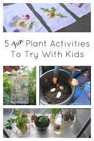 Get outside when the weather turns nice! 5 Fun Plant Activities To Try With Kids This Spring Fantastic Fun Learning