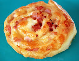 cheese and bacon scrolls