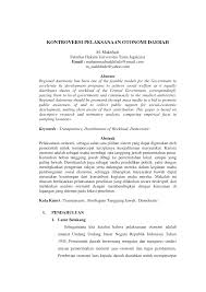 Otonomi khusus bagi provinsi, contoh makalah kualitas pelayanan publik di indonesia, halloriau digital riau news, kumpulan judul contoh skripsi pertanian contoh skripsi 2017, google, menulis laporan penelitian mitra. Https Media Neliti Com Media Publications 53317 Id Kontroversi Pelaksanaan Otonomi Daerah Pdf