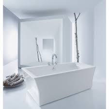 Our acrylic baths provide strong, yet lightweight, options in beautiful styles that are easy to clean. Shop Kohler Stargaze White Acrylic Rectangular Freestanding Bathtub With Center Drain Common 36 In X 76 In Act Free Standing Bath Tub Kohler Acrylic Bathtub
