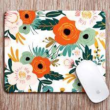  vintage floral pattern gel mouse pad. Audimi Mouse Pad With Floral Pattern Non Slip Rubber Base For Office Gaming Computer Desk Accessories Workspace Organizers Theleatherfit Office Products