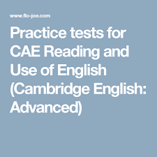 Cae Practice Tests With Key Pdf Pin On English Language Arts