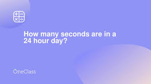 Whatever queries related to 1 hour how much seconds. How Many Seconds Are In A 24 Hour Day Youtube