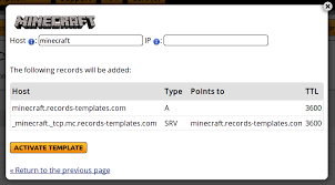 Cloudns Minecraft